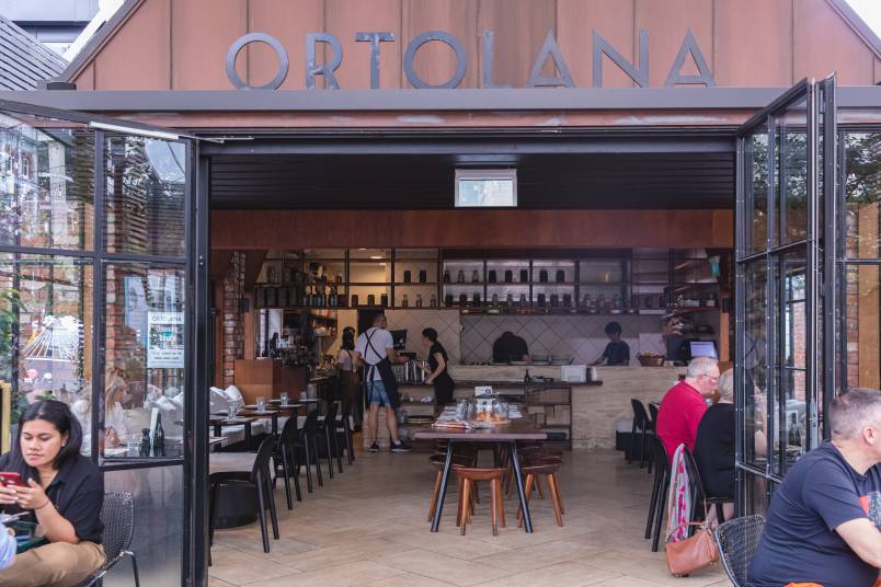 Ortolana - alfresco dining 