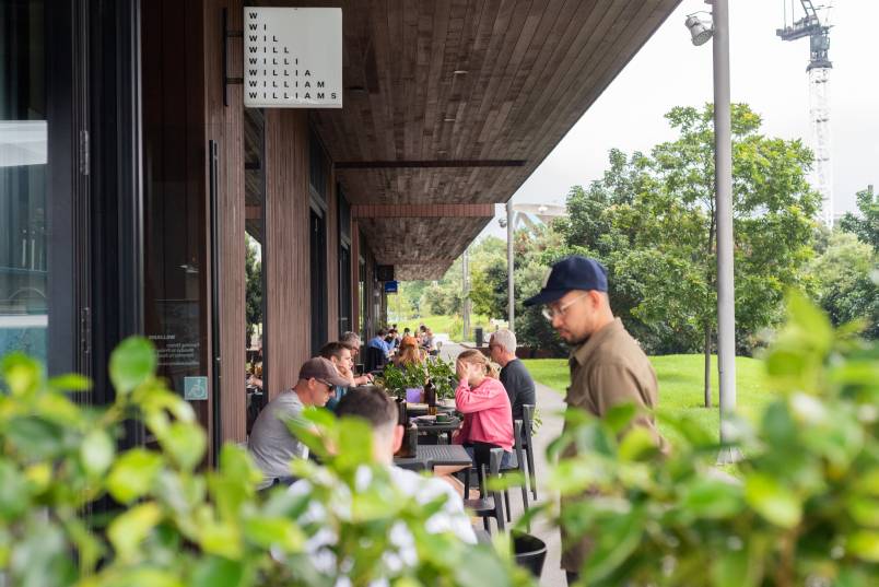 Williams eatery - alfresco dining 