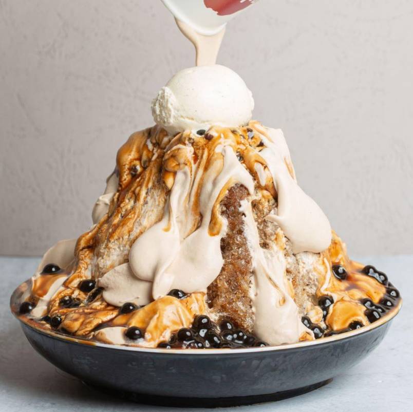 Meet Fresh - brown sugar boba snowflake