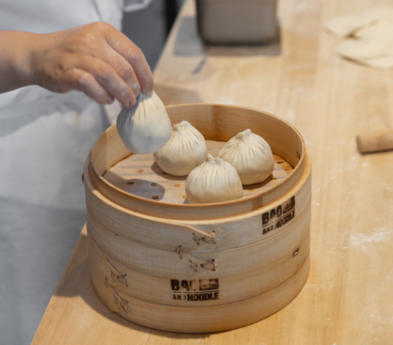 bao and noodle