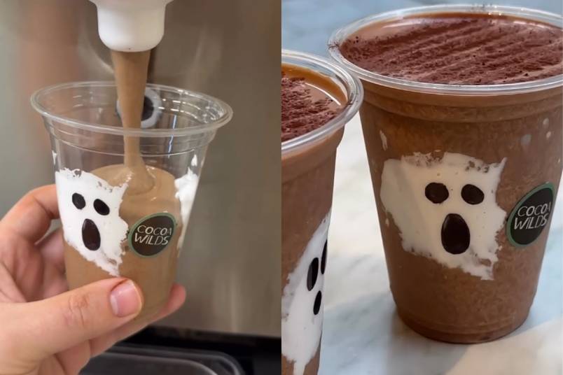 cocoa wilds chocolate slushie milkshake halloween
