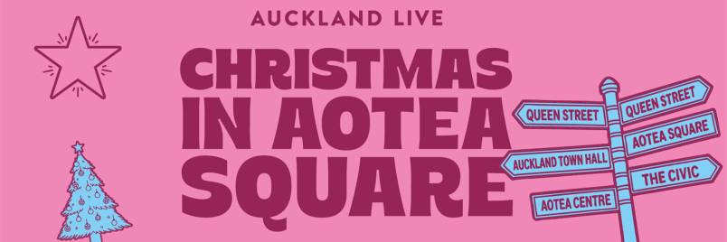 Christmas in Aotea Square 2025