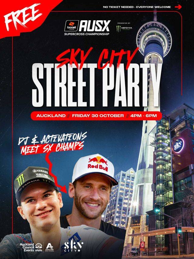 AUSX SkyCity Street Party