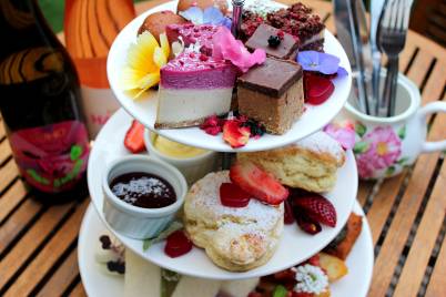Spring Blossom Wonderland - Glass Goose - high tea