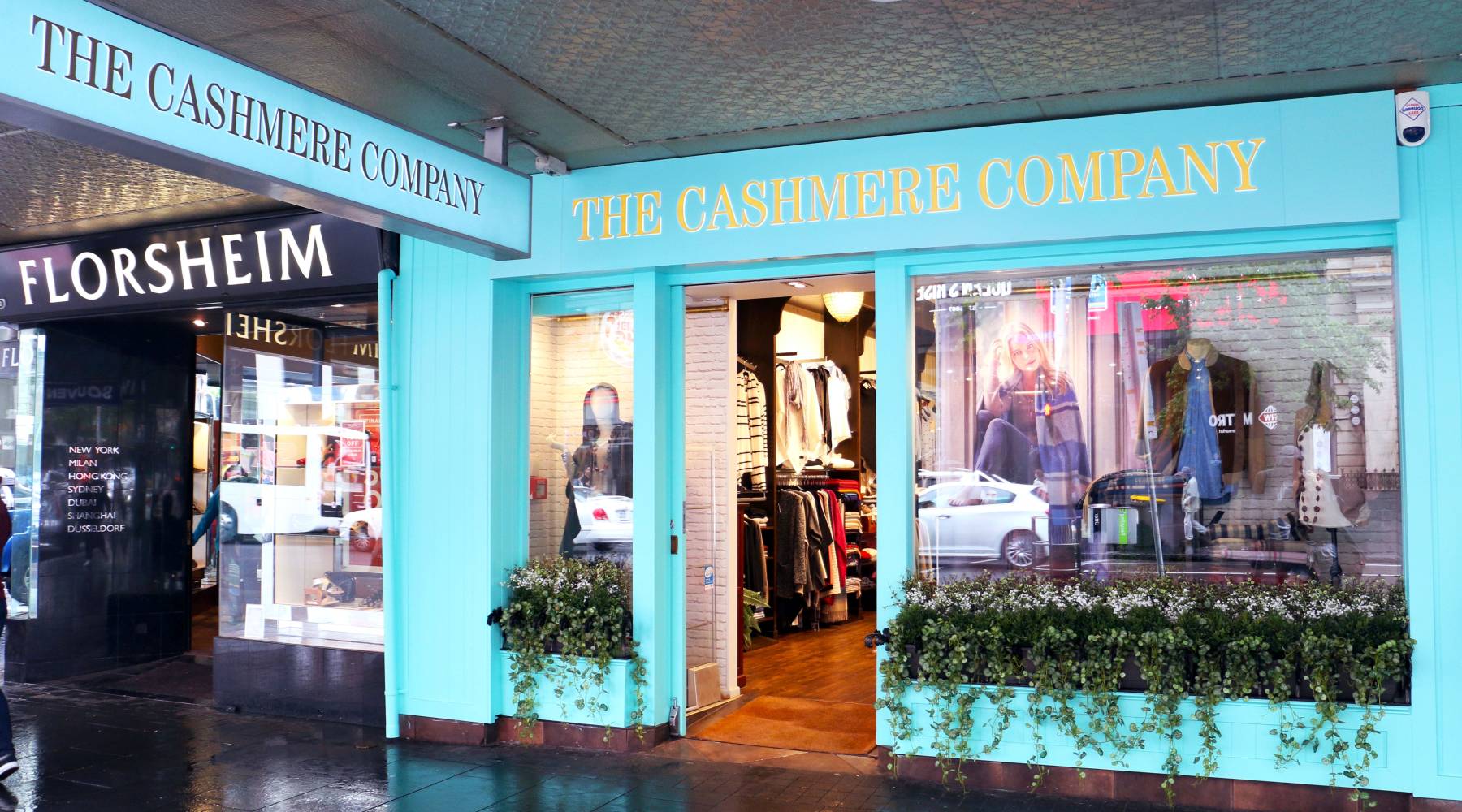 The Cashmere Company Auckland Shopping Heart of the City